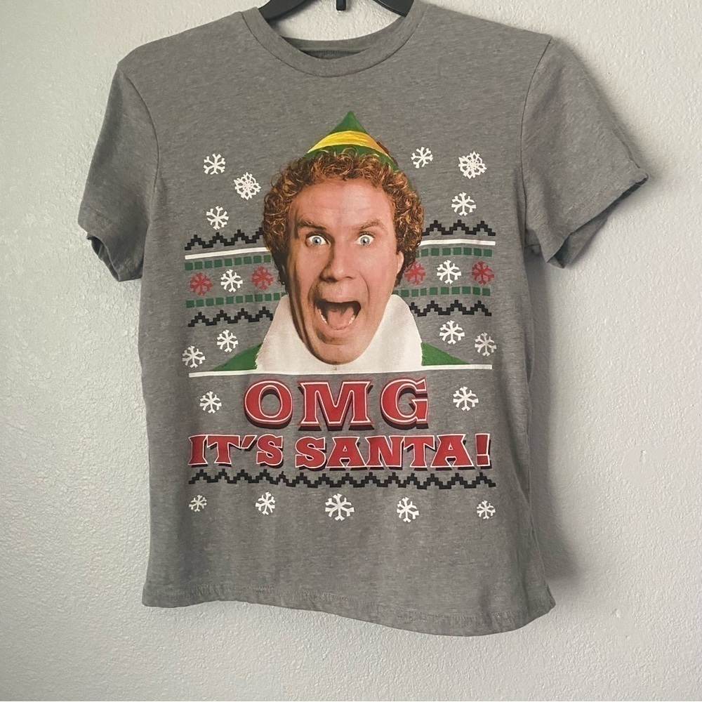 Movie Elf shirt size Medium in good condition and shape